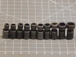 Mac 10pc Metric 3/8" Drive Impact Swivel Universal Socket Set 10mm 22mm Dr. Fixed Price $218.49.