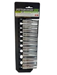 Pittsburgh Pro 3/8" Drive Sae 10pc Deep Well Socket Set #61291 - Nos. Fixed Price $12.95.