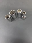4 Snap On Sockts Tmd10 Tm1 Tm14 Tmd6 Tool. Fixed Price $49.99.