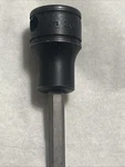 Snap-on Tools Gfa6e 3/16" Hex Bit Socket Driver 3/8" Drive Black Oxide Usa. Fixed Price $24.99.