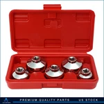 5pcs Oil Filter Wrench Cap Socket Drive Remover Tool Set 24mm 27mm 32mm 36mm. Fixed Price $20.53.