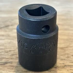 Mac Tools 13/16" Shallow Impact Socket 6 Point 1/2" Drive Vp266r Usa New. Fixed Price $23.99.
