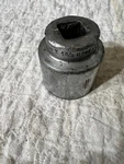 Par-x 1 3/4" Shallow 12 Point Chrome Socket U562. Fixed Price $29.99.