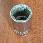 Craftsman Tools Usa G1 43480, 1/4" Dr. 9/16" Socket, Shallow, 6pt. *gi Inverted*. Fixed Price $9.95.