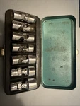 *made In Usa* Proto Challenger 3/8" Drive 7 Pc. Swivel Socket Set To 3/4". Fixed Price $49.99.