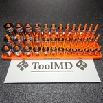 Snap-on Tools Usa New 39pc 3/8" Drive Sae Fdx Shallow / Semi Deep Master Set. Fixed Price $1495.00.