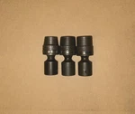 Lot Of 3 Proto 1/2" Drive Swivel Impact 6pt Sockets 9/16", 11/16", 3/4"- Usa. Fixed Price $30.00.