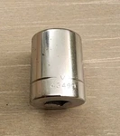 Craftsman Usa 1/2" Socket 6 Point 1/4" Drive V 43499 (single Line). Fixed Price $9.50.