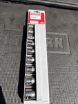 Sears Craftsman Usa Metric 9pc Socket Set 1/2 Drive #34573 Nos Easy Read 12-21m. Fixed Price $99.99.