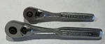 Vintage Craftsman Ratchets 1/4 -vg- 44807 & 3/8 44811 Chrome Works Usa. Fixed Price $29.99.