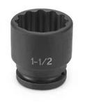 Grey Pneumatic 3152r 3/4" Drive X 1-5/8" Standard - 12 Point Socket. Fixed Price $47.73.