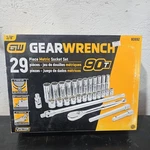 Gearwrench 80692 29 Pc. 3/8" Drive 12 Point Standard & Deep Metric Tool Set. Fixed Price $75.00.