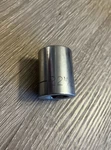Vintage Craftsman 1/2" Drive 22mm 12 Point Shallow Socket Metric 44239 V Usa. Fixed Price $6.85.