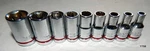 9 Pcs Kobalt 3/8 Drive 6pt Shallow Sae Sockets Sizes 1/4" To 7/8". Fixed Price $25.99.