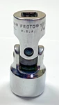 Proto Tools 5278h - 11/16" Universal Flex Socket 6 Point 3/8" Drive Usa Tool. Fixed Price $12.55.