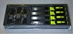 *new* Snap-on Feeler Gauge Set 82 Pcs Straight Step & 45 *hi-viz Yellow* Fb336. Fixed Price $154.95.