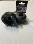(qty Of 2) 3-1/16 Sae Toyota Lock Nut Socket, 3/4 Inch Drive W83005. Fixed Price $29.00.
