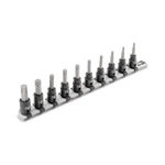 Tekton Sib91103 3/8" Drive Torx Impact Bit Socket Set, 10-piece. Fixed Price $49.99.