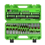 Swanlake 32 Piece Hex Bit Socket Set,sae And Metric, 1/4'', 3/8', 1/2'' Drive.... Fixed Price $43.35.