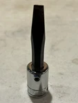 Snap-on Tools F-23d 3/8" Drive 1/4" Flat Tip Chrome Socket Screw Driver *usa*. Fixed Price $15.99.