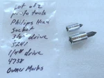 Ws Proto 3/8" 5241 Drive 1/4" 4738 Philips Head Socket Tool Lot Of 2. Fixed Price $24.72.