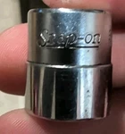 Snap-on Tools Shallow Flank Drive Socket Tm18 1/4" 9/16" Sae 6pt Point Usa. Fixed Price $14.99.
