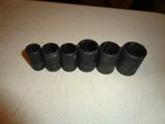 Blue-point 3/8" Dr. Tfsy Nut Remover Impact Socket Set, 6 Pieces, By Snap-on. Fixed Price $42.50.
