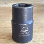 Matco Tools 14mm Shallow Impact Socket 1/2" Drive 6 Point Adv Cp14m6v. Fixed Price $19.95.