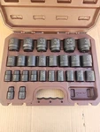 Matco Tools Scpm262v 10-36mm 26 Piece Socket Set Impact 1/2" Drive 12pt. Fixed Price $299.00.