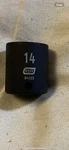 Gearwrench 84123 14'' - 1/4'' Drive 6 Point Shallow Impact Socket Standard Sae. Fixed Price $10.00.
