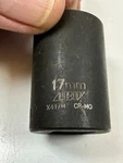 Abw X417m Cr-mo 17mm Impact Sockets - 1/2" Drive -6 Point (lot Of 2) New. Fixed Price $15.40.