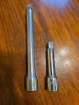 2 Mac Ratchet Socket Extensions 3/8" Drive Wobble 3"- 6". Fixed Price $24.00.