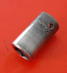 Snap On Tools Usa Mgm10c 1/4" Drive 5/16" Shallow 6pt Magnetic Power Socket 227. Fixed Price $15.83.