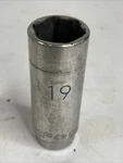 Matco Bd19m6a Chrome 3/8 Drive 19mm Deep. Free Shipping. Fixed Price $15.00.