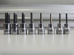 Snap On 3/8 Drive Hex Bit Allen Socket 8 Pc Set Sae. Fixed Price $78.20.