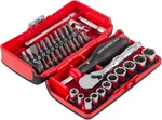 Craftsman V-series Socket Set With 80-tooth Low Profile Ratchet, 38 Piece. Fixed Price $68.99.