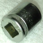 Husky Cb1218 9/16 12 Point 3/8 Drive Socket Usa. Fixed Price $5.99.