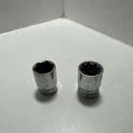 Lot Of 2 New Britain Sockets 1/2 Drive 3/4 6 Point 5/8 Double Square Socket. Fixed Price $13.40.