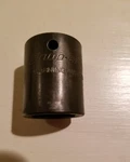 Snap On 1/2" Drive 1" 6pt Sae Shallow Impact Socket Usa Iml320. Fixed Price $17.00.