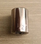 Craftsman Usa 1/2" Socket 12 Point 3/8 Drive Inverted G2. Fixed Price $9.50.
