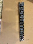 Cornwell 12 Piece 3/8 Drive 6 Point Sae Shallow Socket Set Chrome. Fixed Price $55.00.
