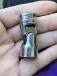 Snap-on Tools 3/8" Drive 1/2" 6 Point Chrome Universal Swivel Socket Fs16a Usa. Fixed Price $10.00.
