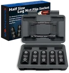 7pc Half Size Lug Nut Socket Set 1/2 Drive Thin Wall Impact Flip. Fixed Price $66.07.
