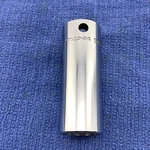 Snap-on Tools Usa 3/8" Drive 5/8" Sae #20 Deep Chrome Spline Socket Fel200 New. Fixed Price $82.50.