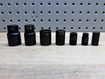 New Open Box Lot Of Assorted Matco Tools Black Chrome / Oxide Sockets Sae-metric. Fixed Price $18.99.