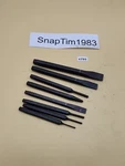 Matco Tools Cold Chisel Set 8ea Lc206a,166a,125a Pp54a,44a,34a Pc66a,125a Usa. Fixed Price $89.99.