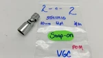 Snap-on Tools Usa 1/4" Drive 10mm Metric 12 Point Swivel Socket Stmum10 Nice!. Fixed Price $39.99.