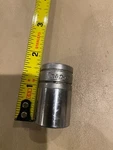 Individual Snap-on S Series 1/2" Drive 12 Point Sae Sockets You Choose Size. Fixed Price $10.00.