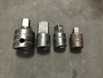 4 Piece Sk Proto Tools Impact Adaptor Set 3/8" X 1/2" 3/4" Socket. Fixed Price $49.99.