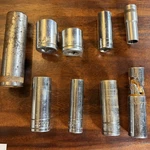 Spark Plug Socket Lot 5/8 13/16 Deep Sockets Husky Goodwrench Tat. Fixed Price $26.99.
